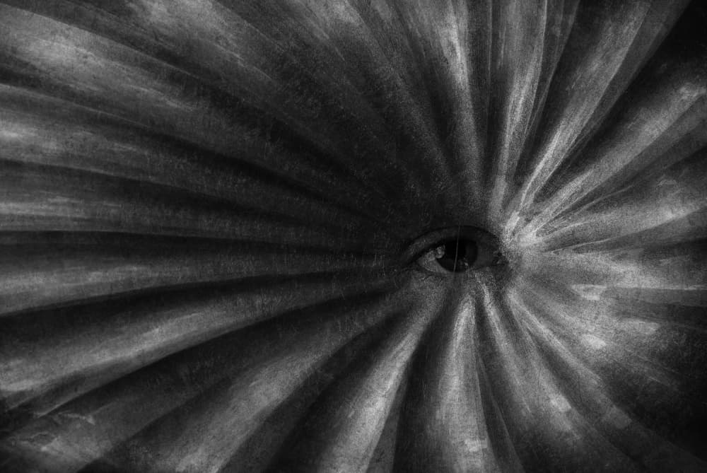 Mysterious Gaze by Jorge Pena — canvas wall art