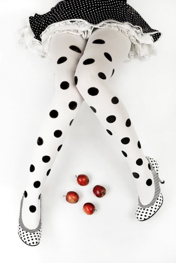 Playful Polka Dot Style by Adam Wasilewski — canvas wall art