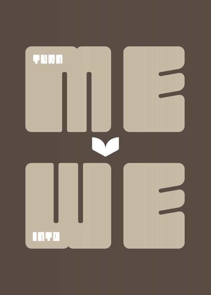 Turn Me Into We by Andreas Magnusson — canvas wall art