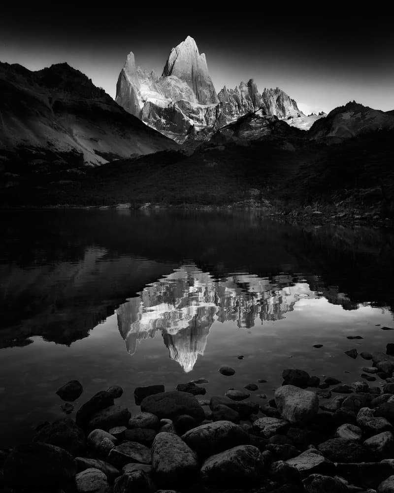 Majestic Mountain Reflection by Phil Green — canvas wall art