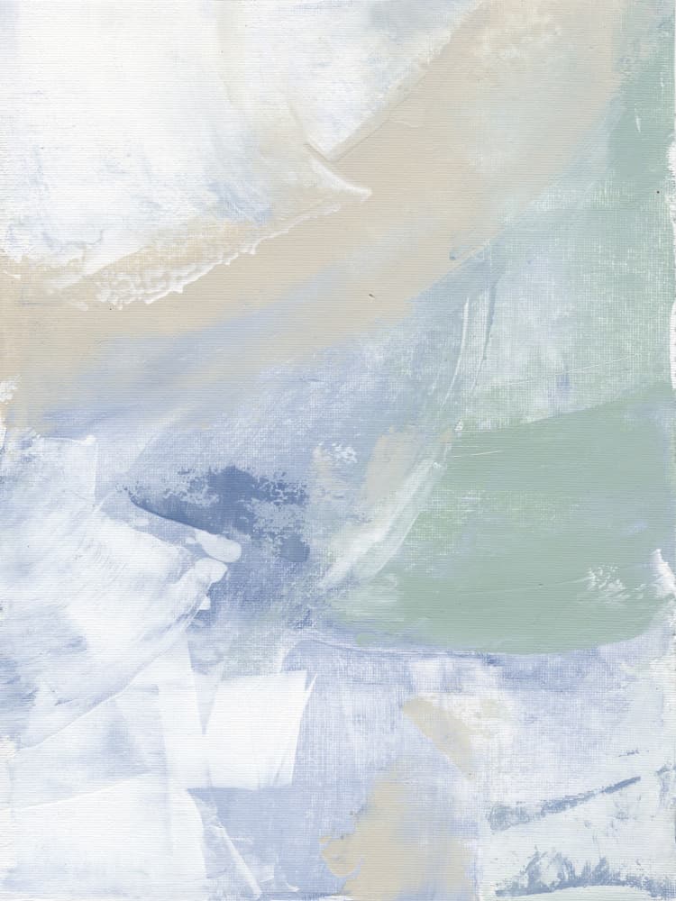 Serene Abstract Hues by Nikita Jariwala — canvas wall art