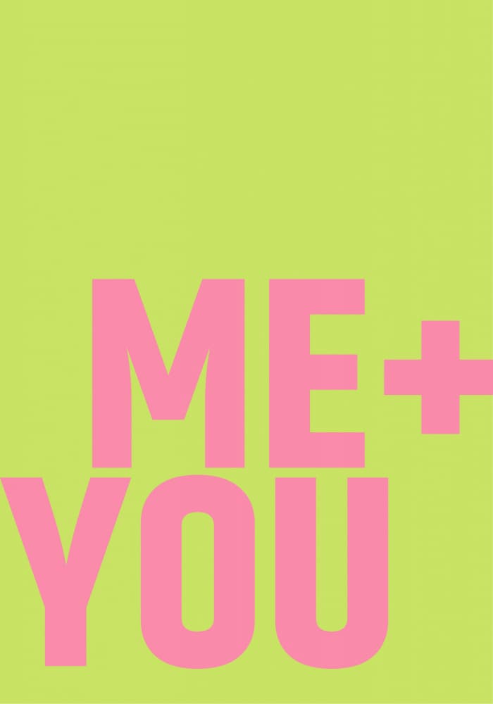 Me Plus You by Athene Fritsch — canvas wall art
