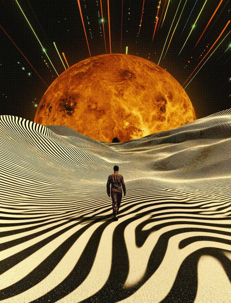 Adventures In New Dimensions by Taudalpoi — canvas wall art