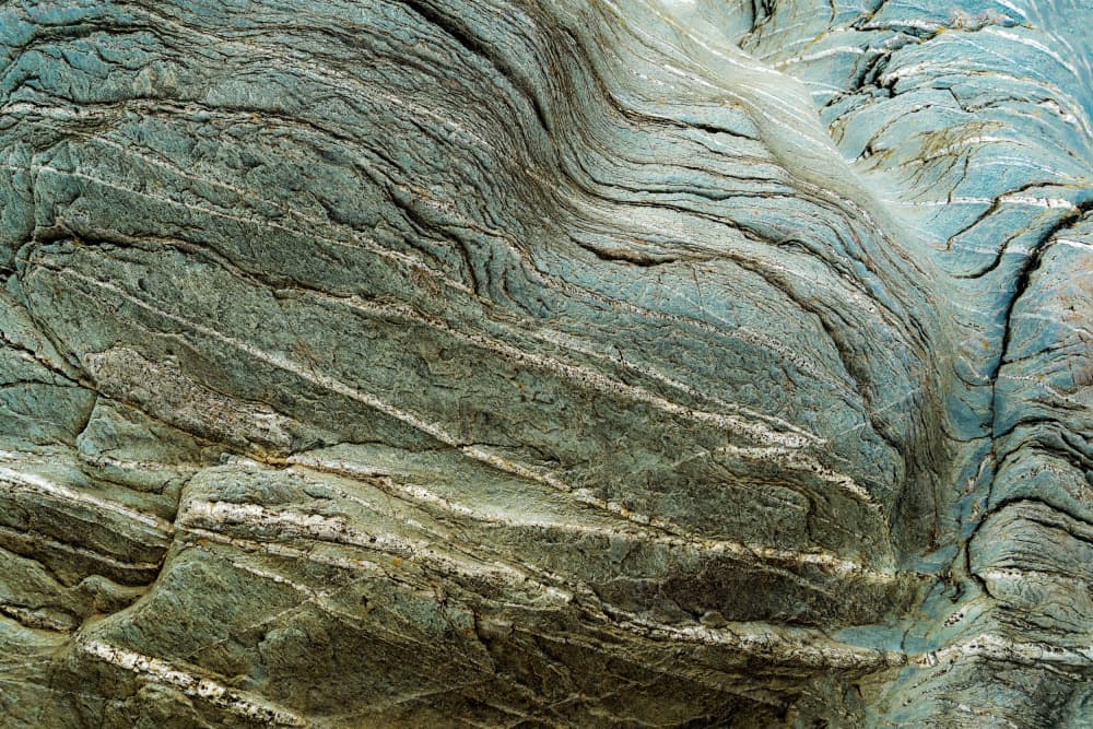 Natural Blue Green Stone by Studio Meikle — canvas wall art