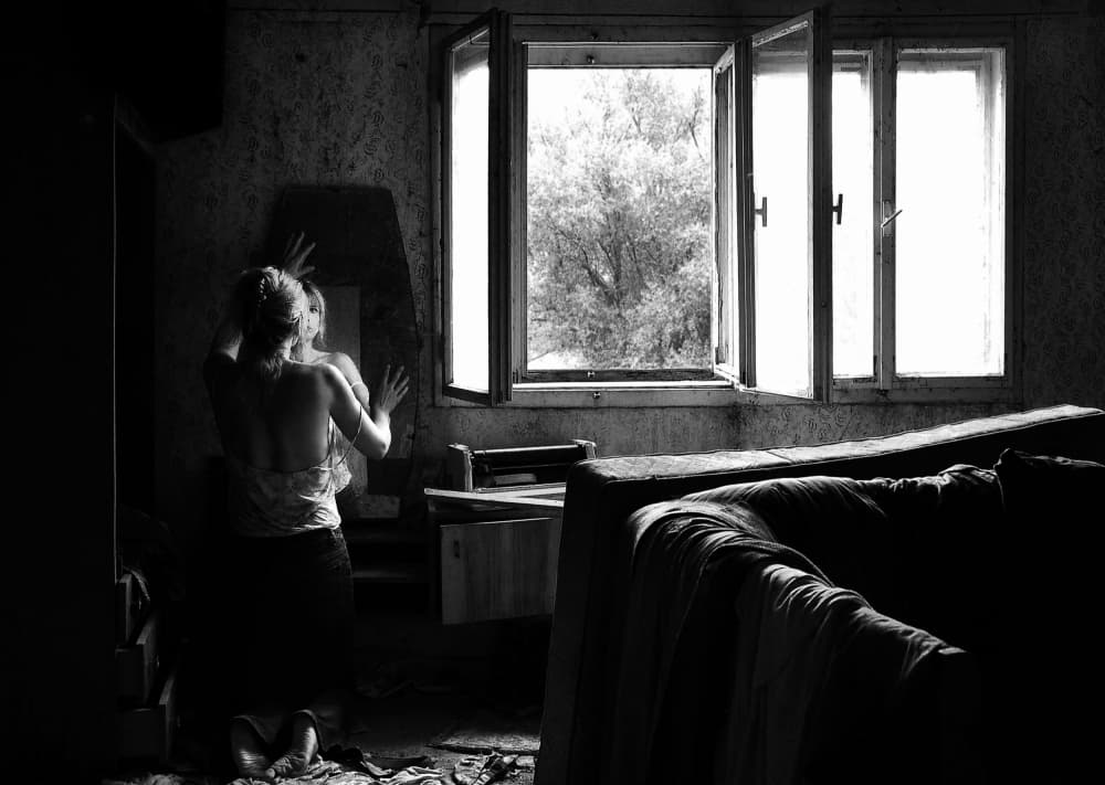 Pensive Reflection by Samanta Krivec — canvas wall art