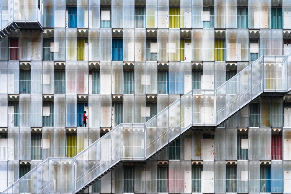 Modern Facade Staircase