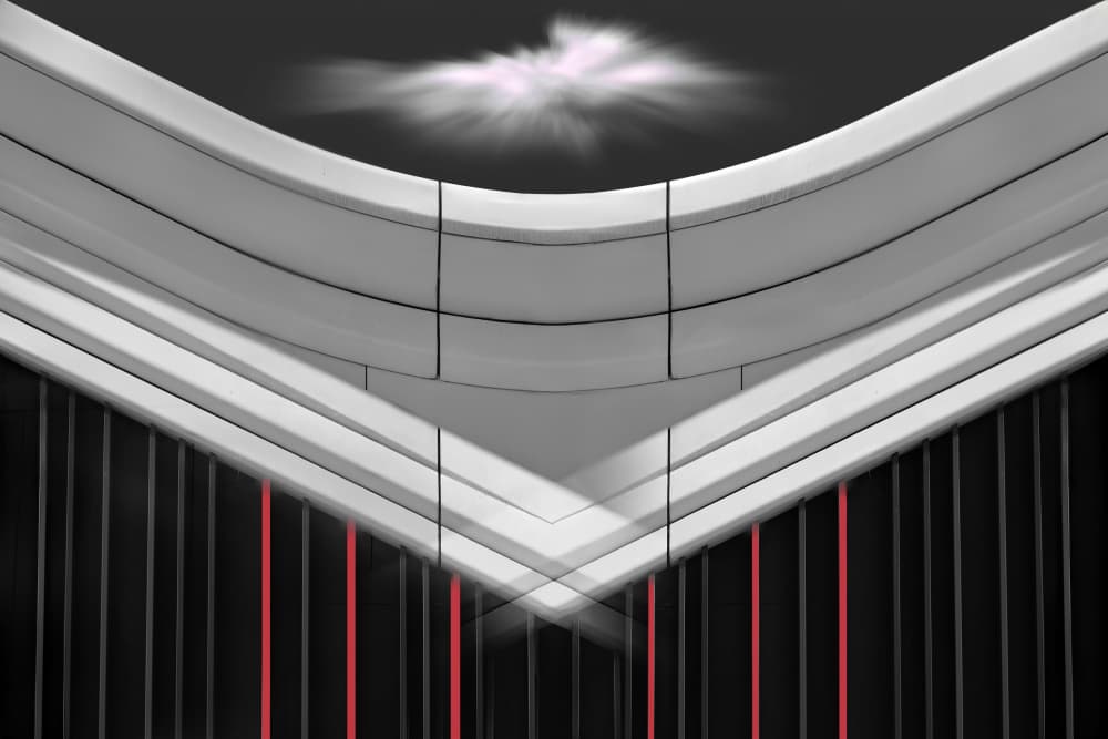 Sleek Urban Curves by Hans-Wolfgang Hawerkamp — canvas wall art