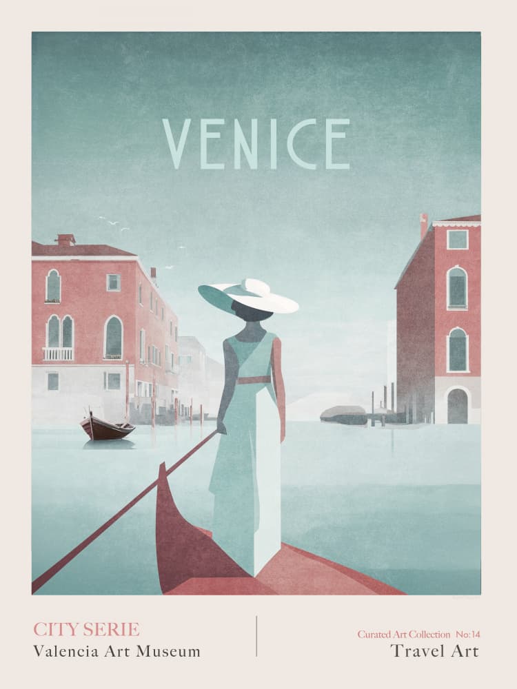 VENICE 1 by Emel Tunaboylu — canvas wall art
