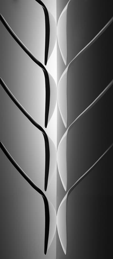 Abstract Light Geometry by Wieteke de Kogel — canvas wall art