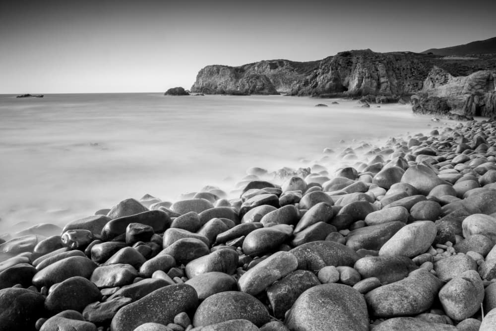 Coastal Stone Serenity by Catalin Baican — canvas wall art