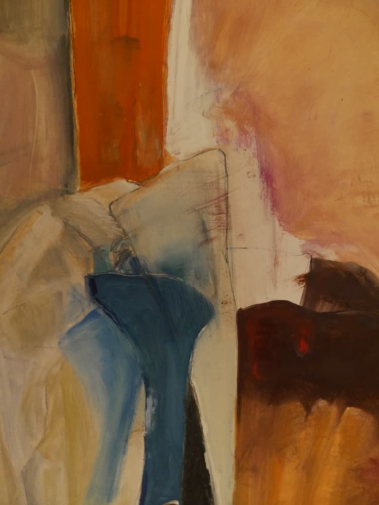 Modern Abstract Layers by Doris Schmitz — canvas wall art