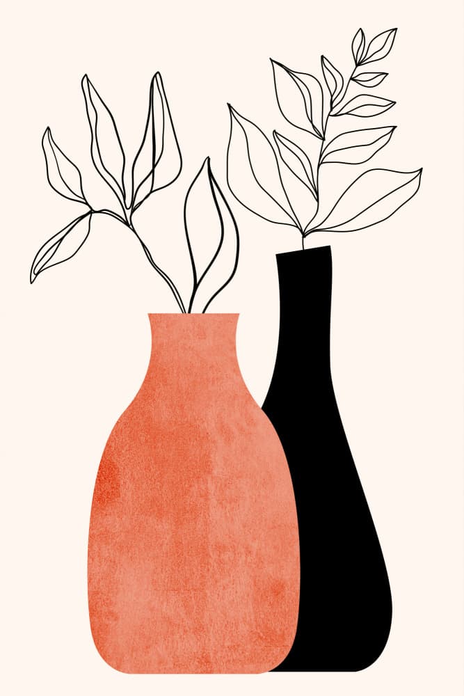 Madame & Monsieur by Kubistika — canvas wall art