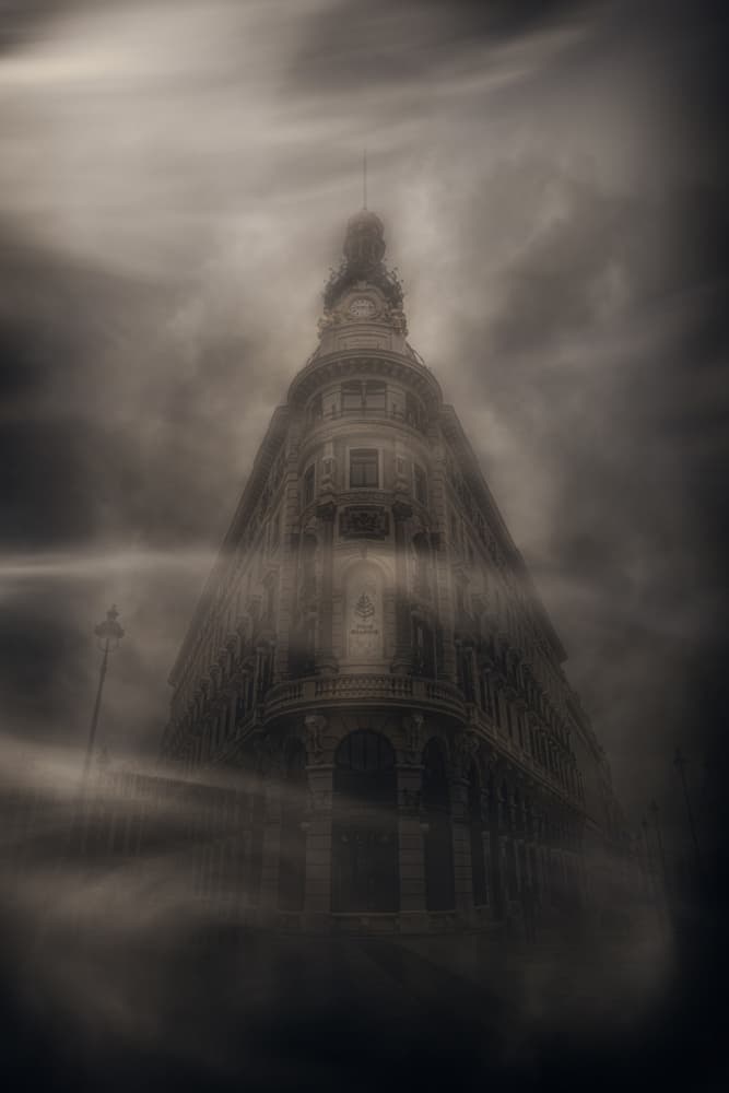 Dark Urban Mystery by Jonathan Power — canvas wall art