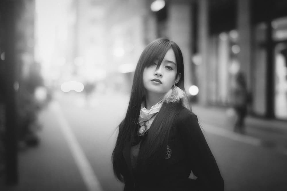 Pensive Urban Gaze by Yuki Yatsushima — canvas wall art
