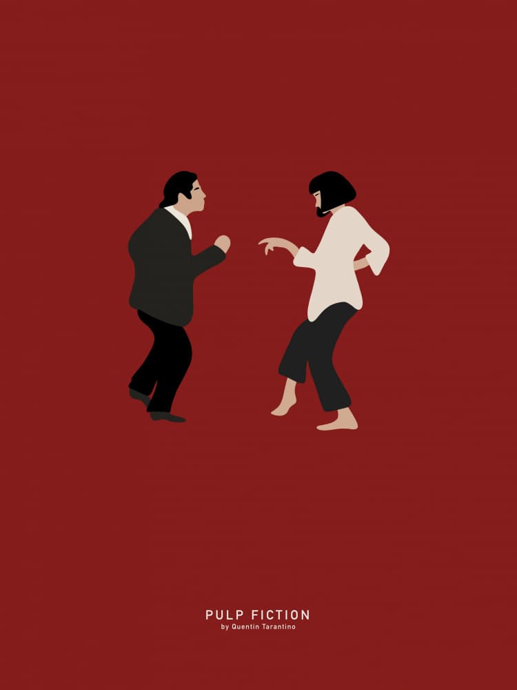 Retro Dance Partners by Anne-Marie Volfova — canvas wall art