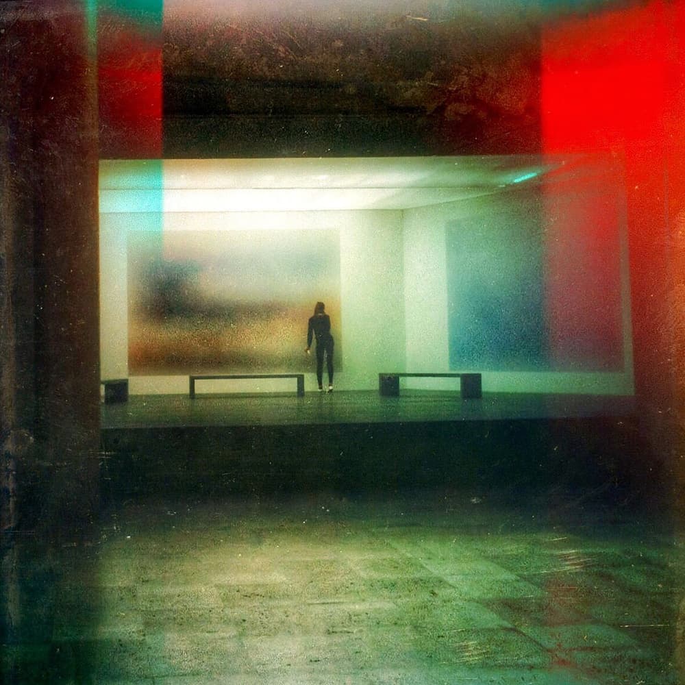 Art Gallery Solitude by Michel Romaggi — canvas wall art