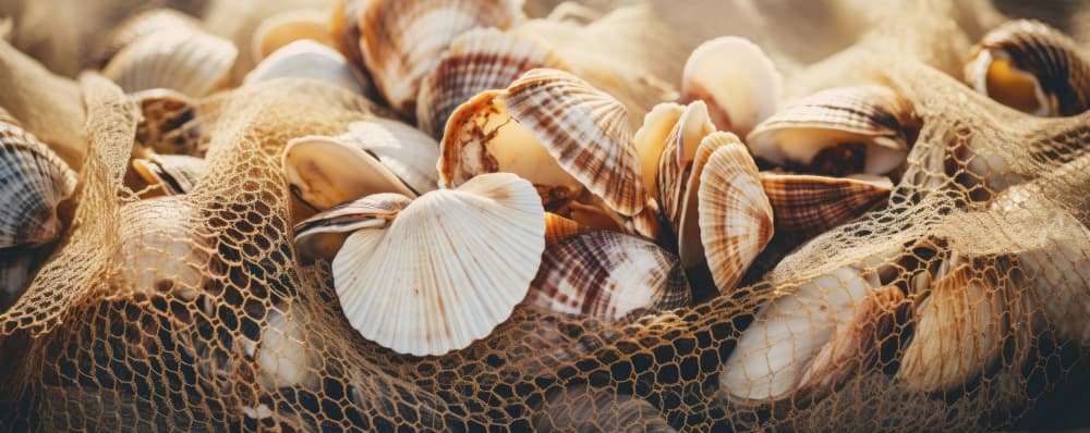 Seashell Symphony by Treechild — canvas wall art