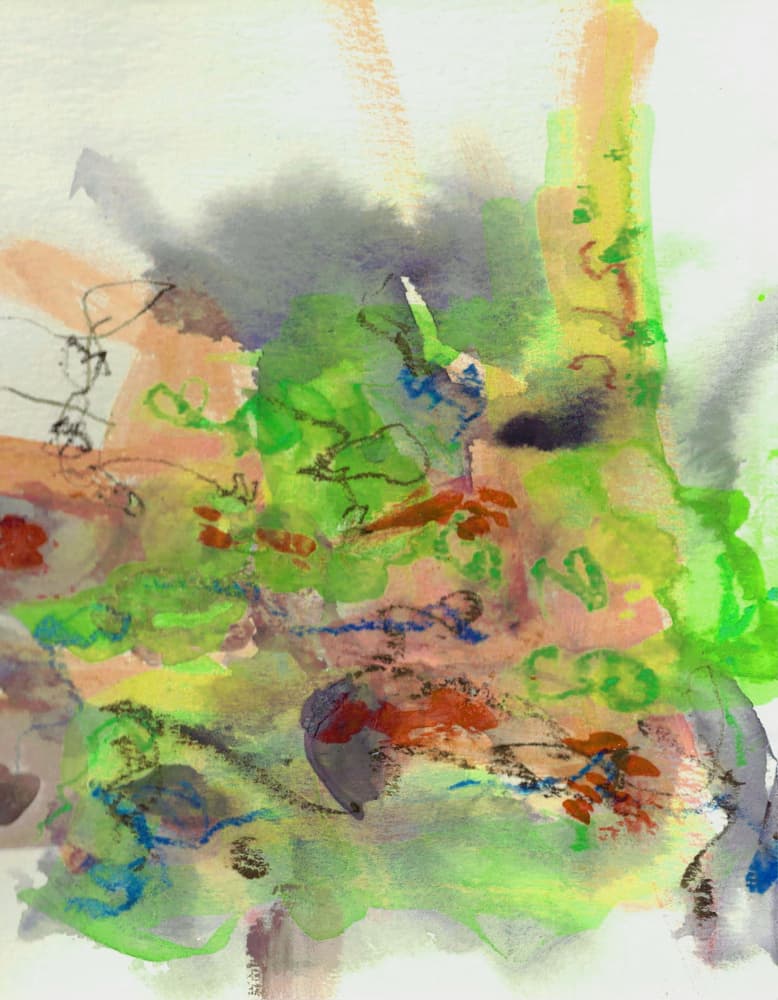 Vibrant Organic Abstract by Lori Ann Folz — canvas wall art