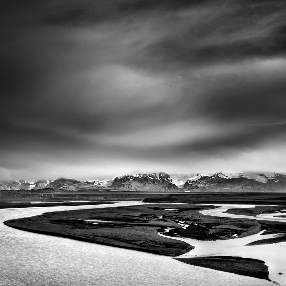 Dramatic Mountain River View by George Digalakis — canvas wall art