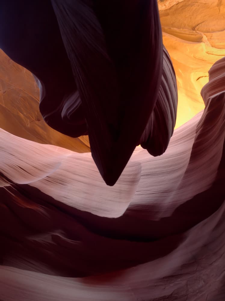 Flowing Canyon Walls by Jim Witkowski — canvas wall art