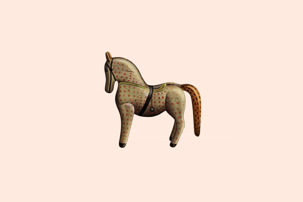 Charming Dotted Horse