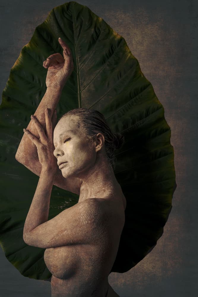 Serene Earth Body by Itthipol Deemee — canvas wall art