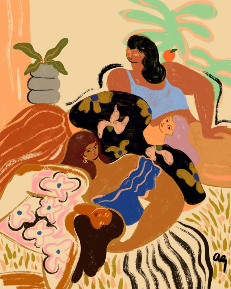 Cozywozy by Arty Guava — canvas wall art
