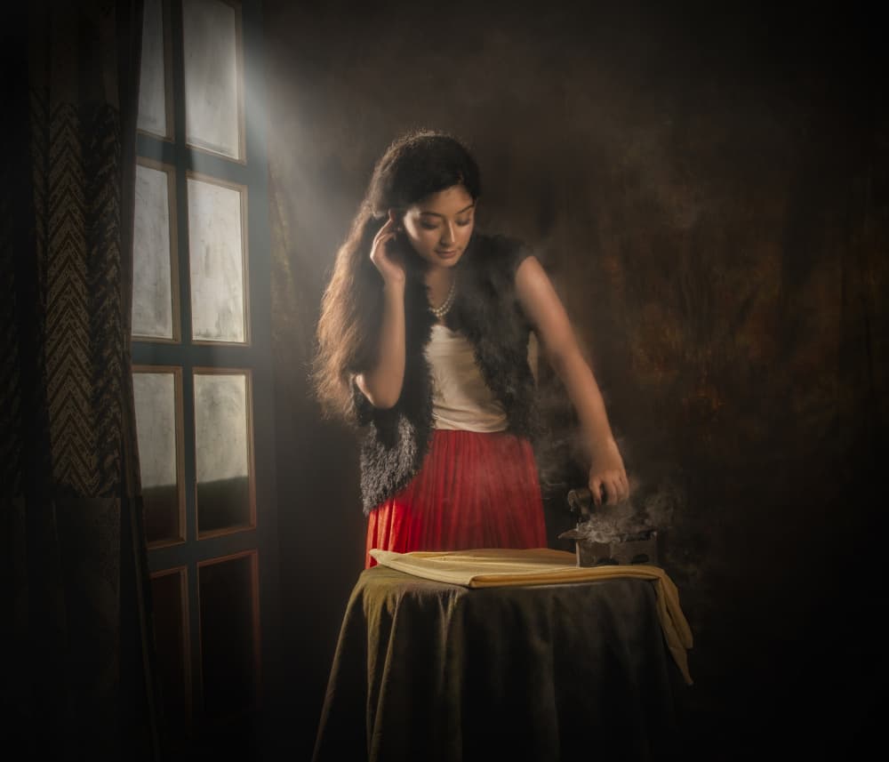 DAILY WORK by PARTHA BHATTACHARYYA — canvas wall art