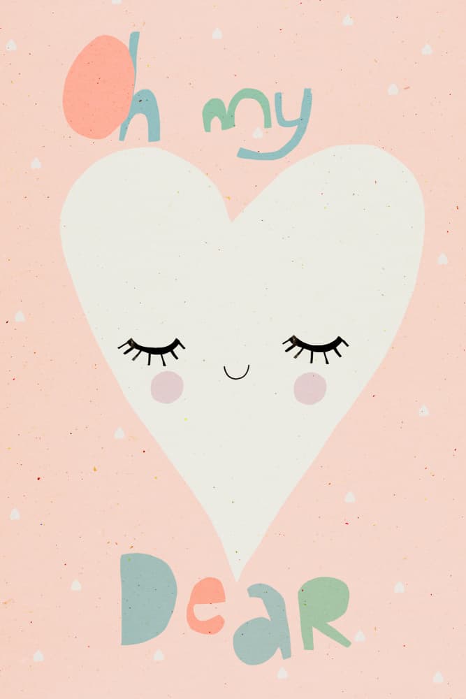 Sweetheart Whisper by Treechild — canvas wall art