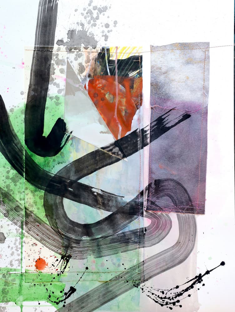 Dynamic Abstract Strokes by POOVI ART — canvas wall art