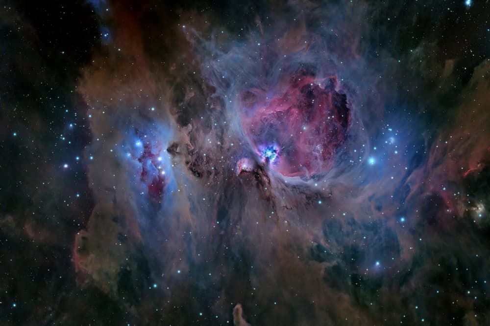 Orion Nebula Cosmos by Jose Maria D. Barba — canvas wall art