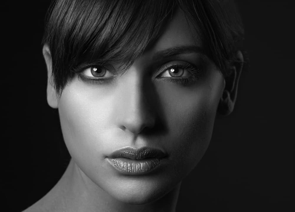 Intense Gaze Portrait by Luc Stalmans — canvas wall art
