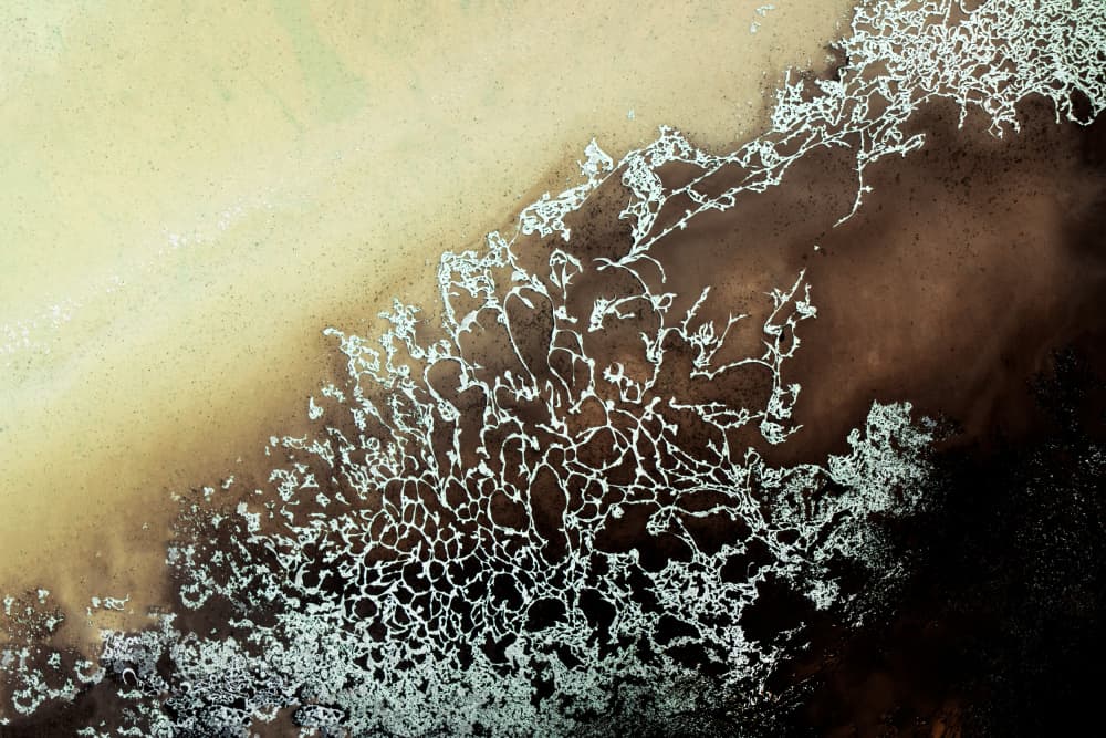 Pantone Color of 2025 - Ethereal Embrace by Petra Meikle de Vlas — canvas wall art