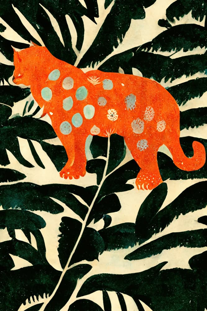 Jungle Mosaic by Treechild — canvas wall art