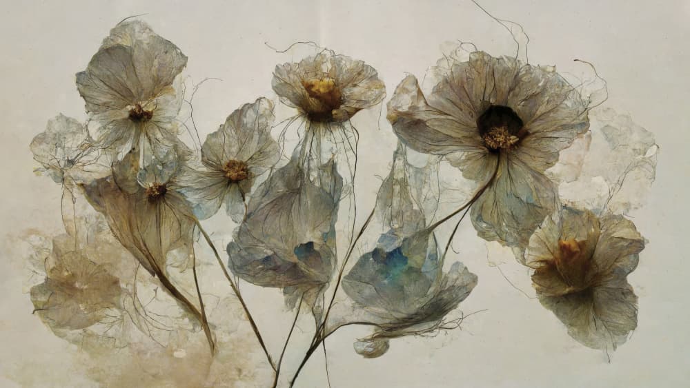 Whispers of Petals by Treechild — canvas wall art