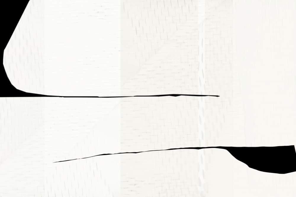 Minimalist Ink Flow by cartissi — canvas wall art