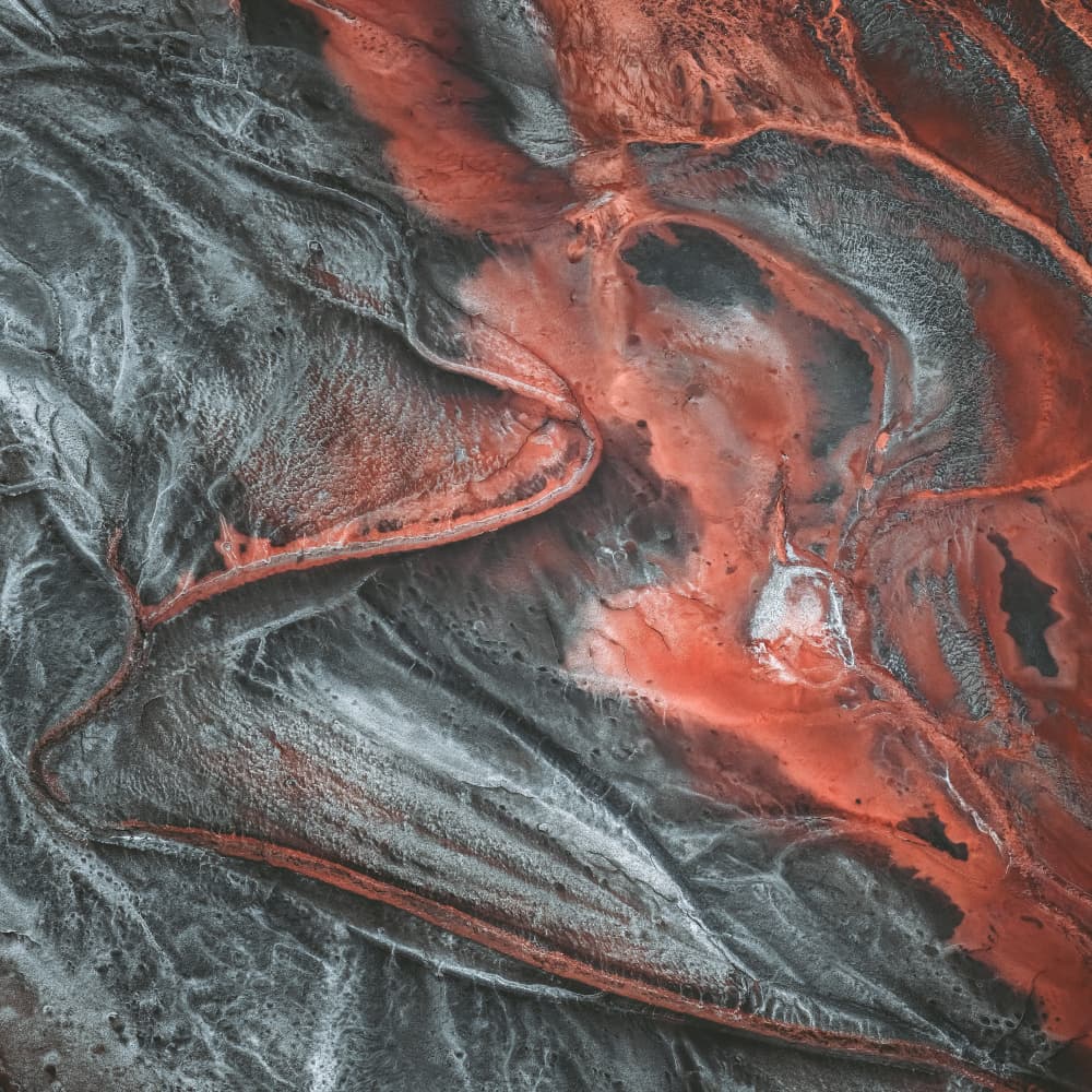 Dramatic Earth Flow by Aidong Ning — canvas wall art