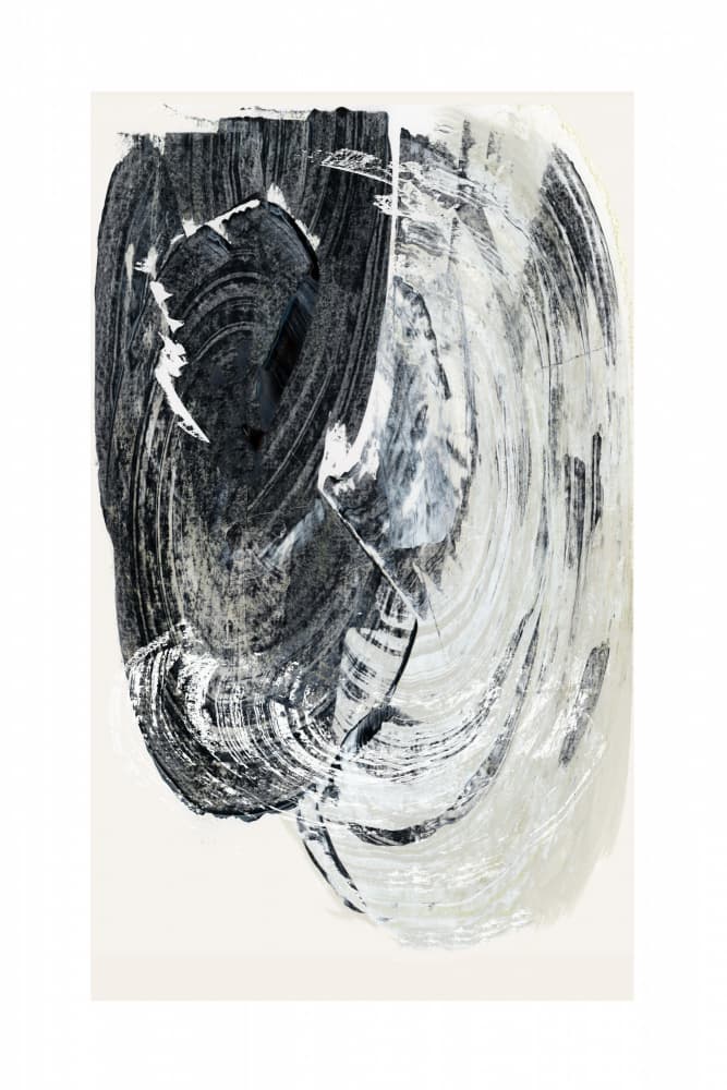 Swirling Abstract Strokes by cartissi — canvas wall art