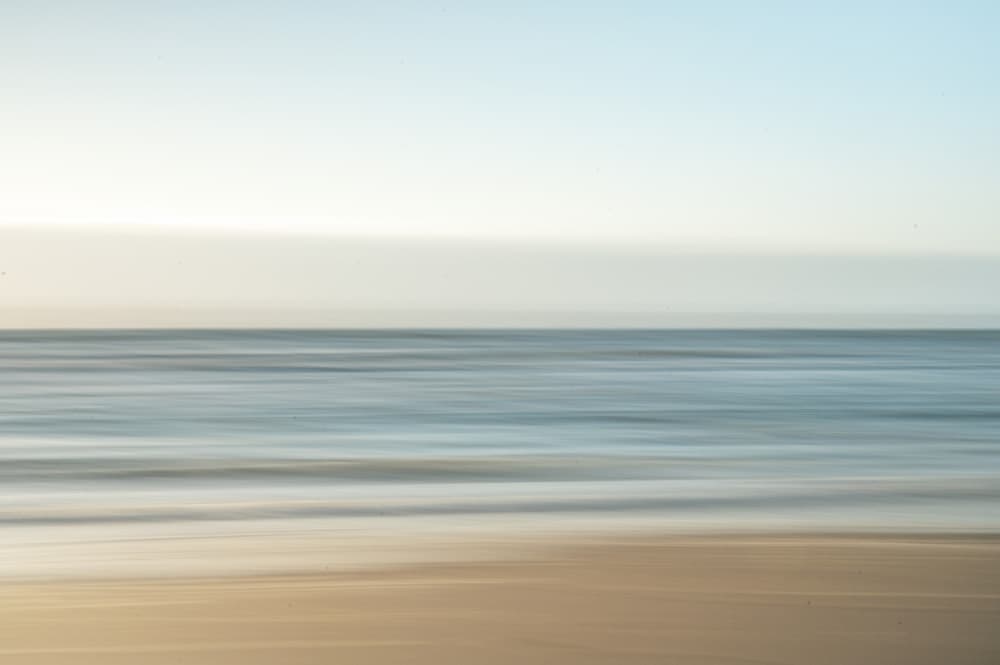 Soft Ocean Tones by Christa Stroo — canvas wall art