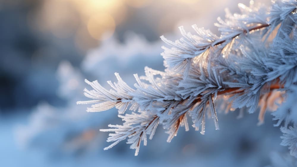 Frosted Serenity by Treechild — canvas wall art