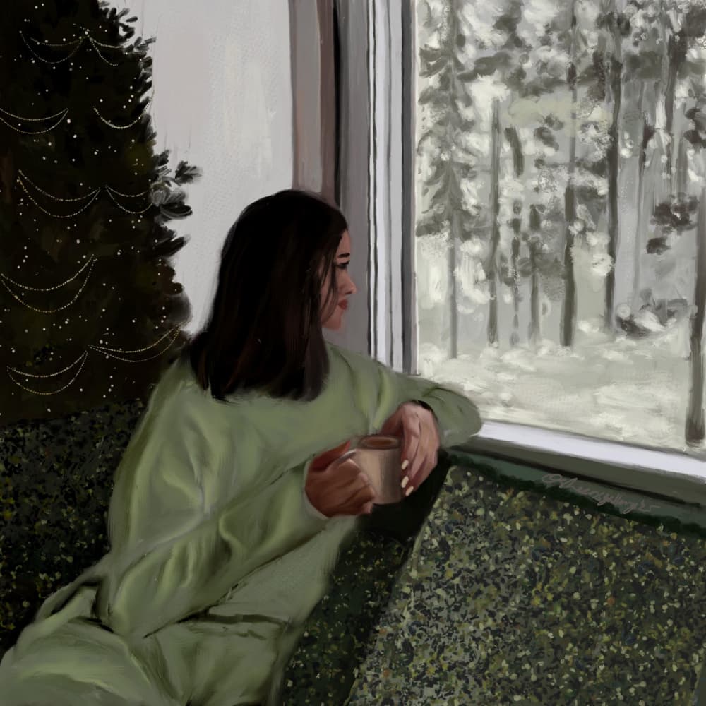 Cozy Winter Window