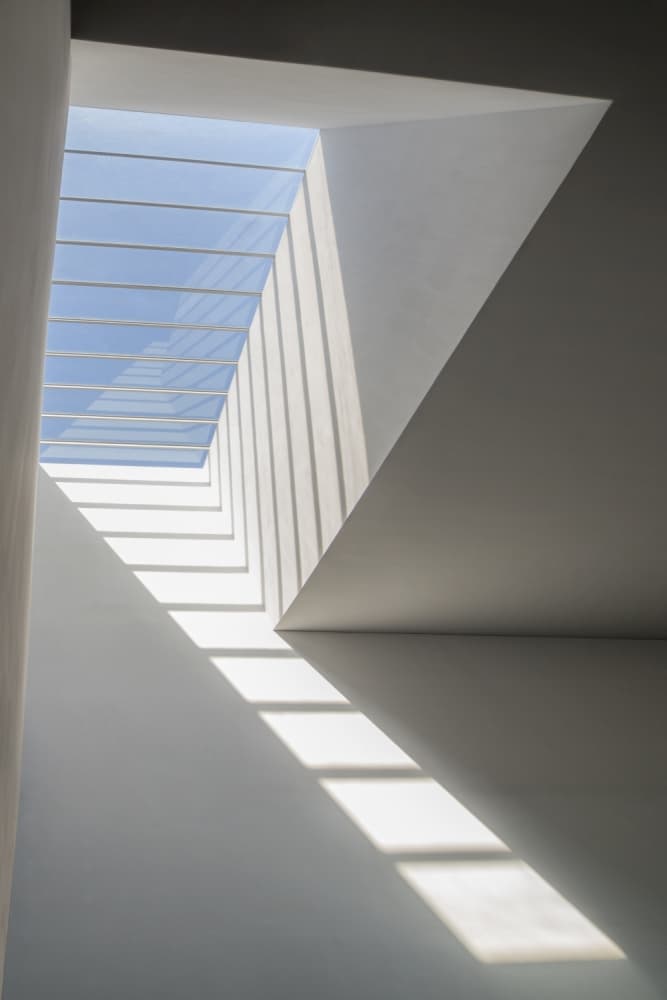 Geometric Light and Shadow by Filipe P Neto — canvas wall art