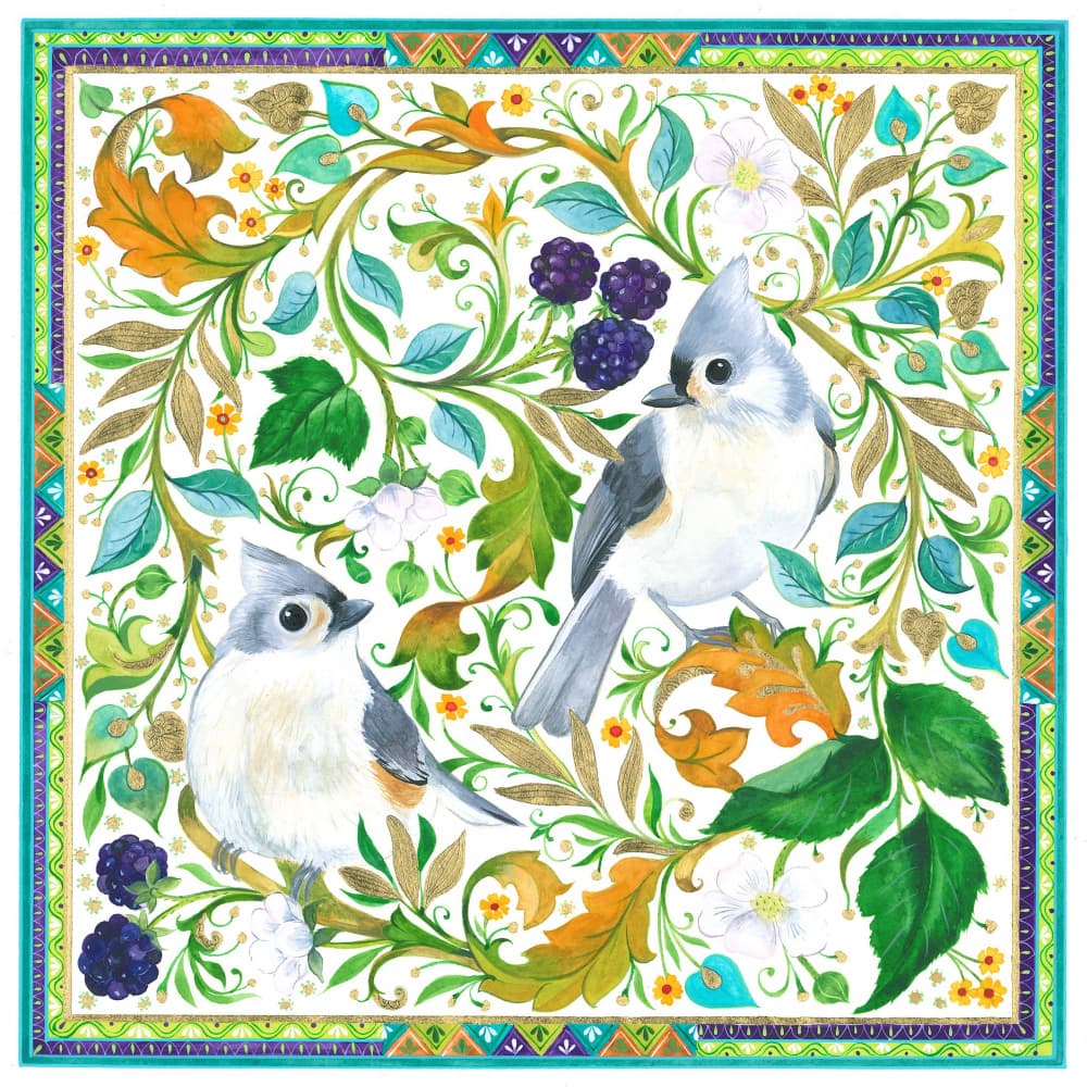 Whimsical Songbirds by Isabelle Brent — canvas wall art