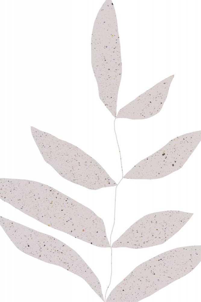 Delicate Leaves by uplusmestudio — canvas wall art