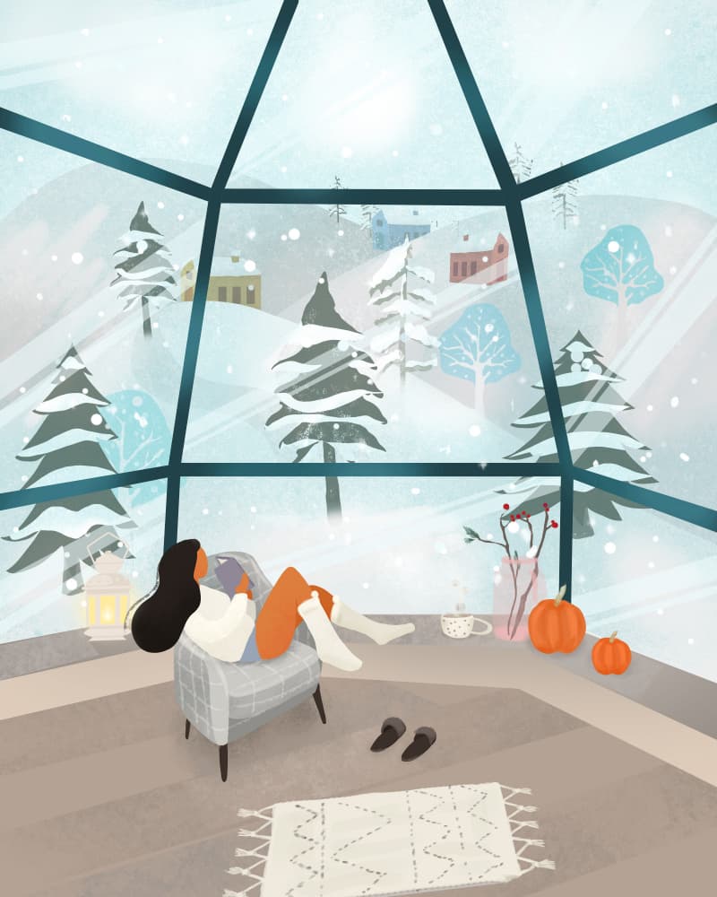 Winter Wonderland by Petra Lizde — canvas wall art