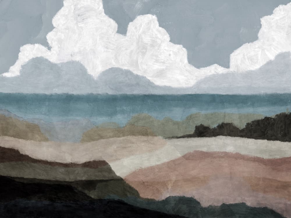 Alderney by Dan Hobday — canvas wall art