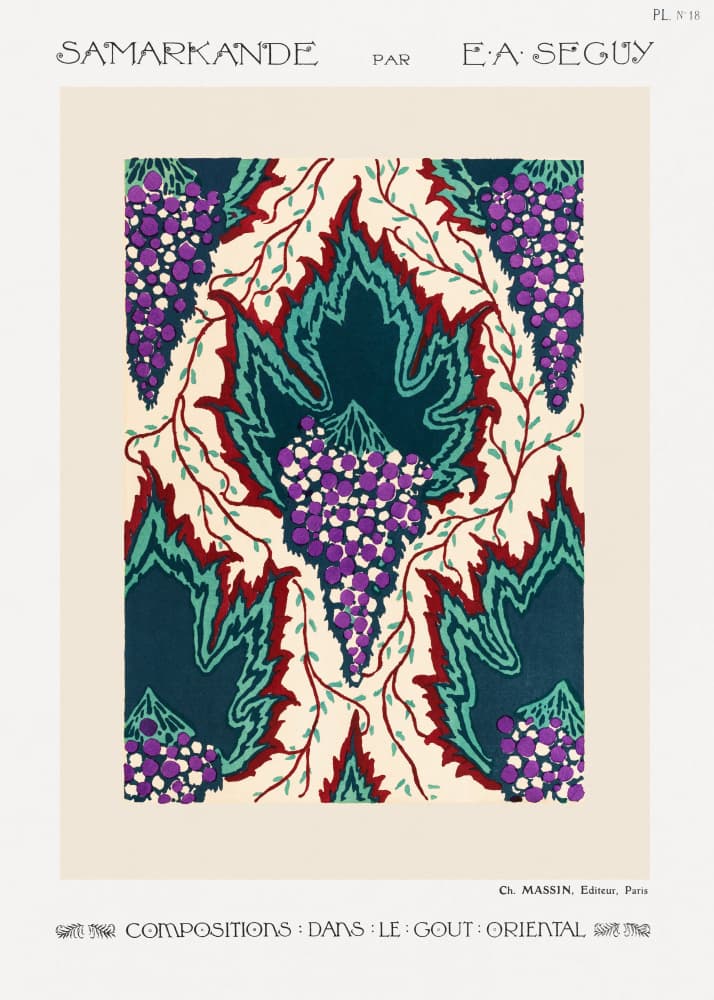 Samarkande 18 by Emile Alain Seguy — canvas wall art