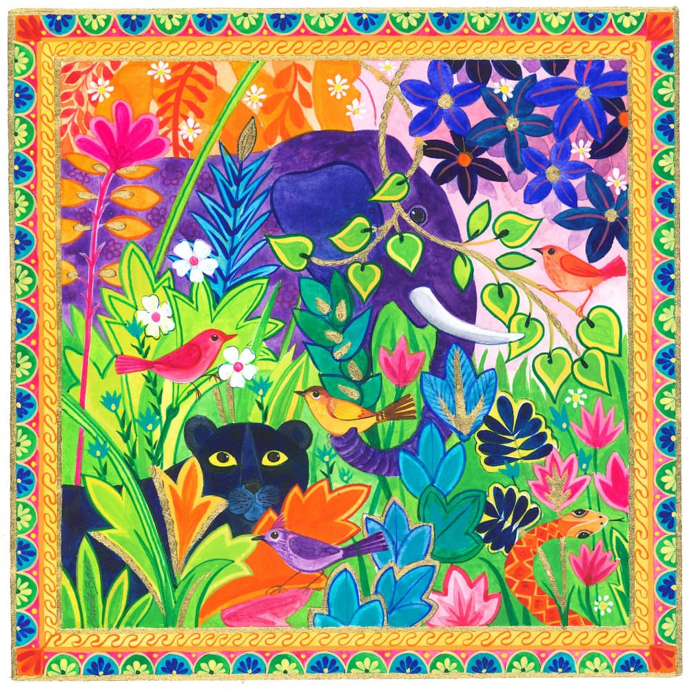 The Jungle by Isabelle Brent — canvas wall art