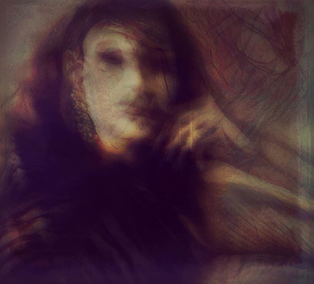 Ethereal Dark Portrait by Dalibor Davidovic — canvas wall art