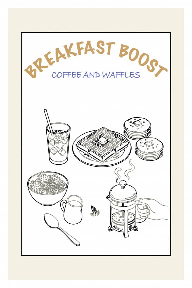 Sweet Breakfast Spread by casa cartissi — canvas wall art